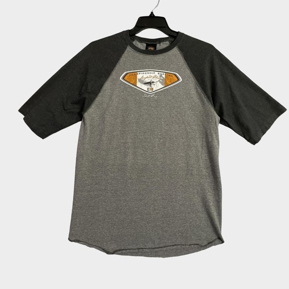 Praire Mountan Other - Champion Surfing Longboard Classic Santa Cruz Raglan T Shirt Gray Mens Large L